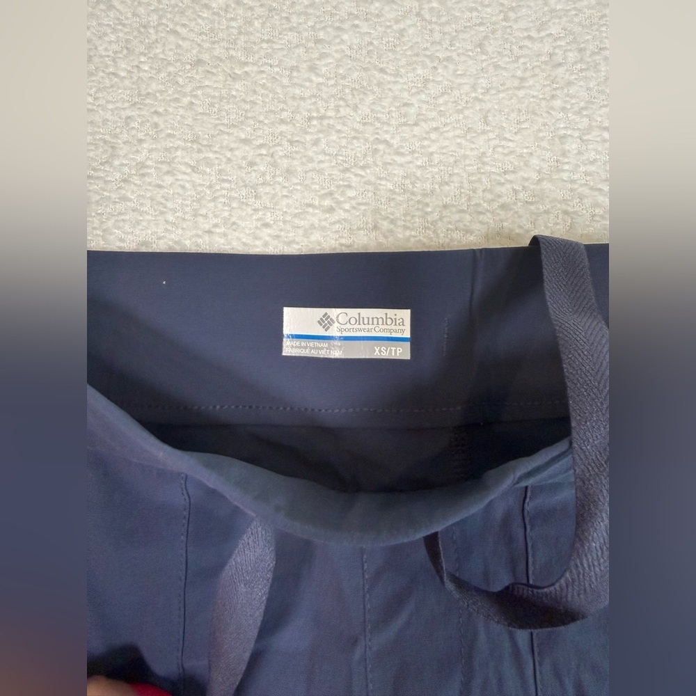 Columbia womens pants size xs navy blue stretchy - Picture 3 of 5